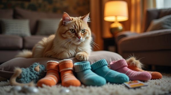 Comment choisir des chaussons pour chat adaptés à votre félin ?