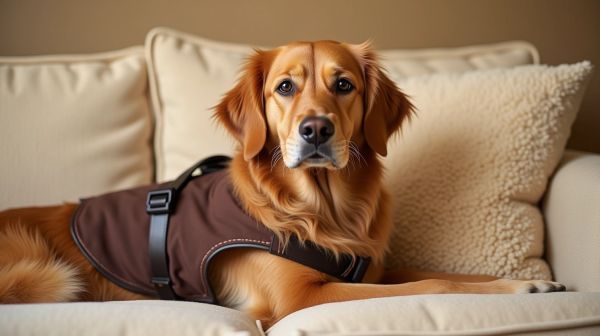 Votre chien mérite un manteau avec harnais intégré confortable