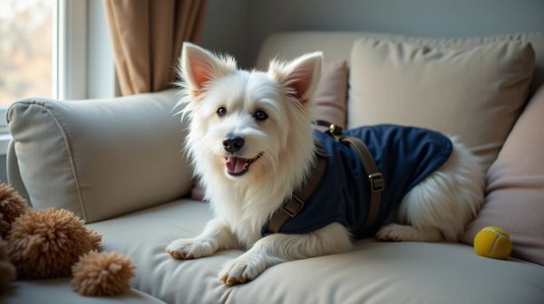 Votre chien mérite un manteau avec harnais intégré confortable